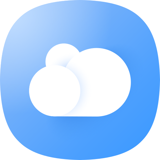 Weather app Generic gradient fill icon