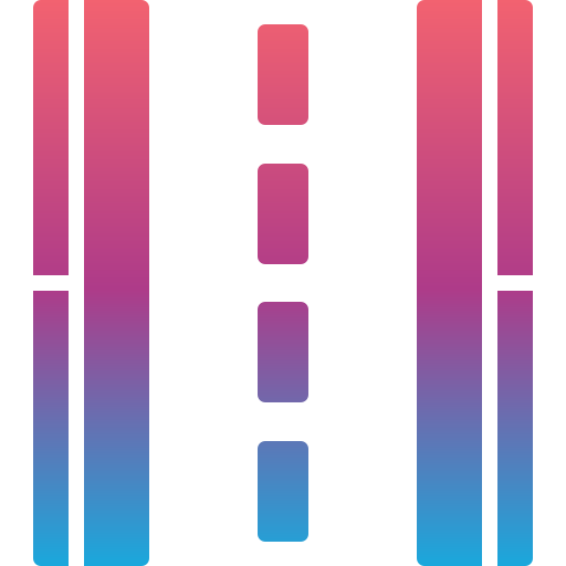 도로 Generic gradient fill icon