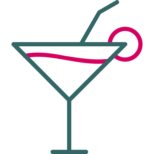 cocktail Generic color outline icona