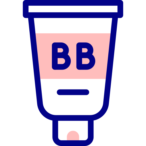 bb 크림 Detailed Mixed Lineal color icon