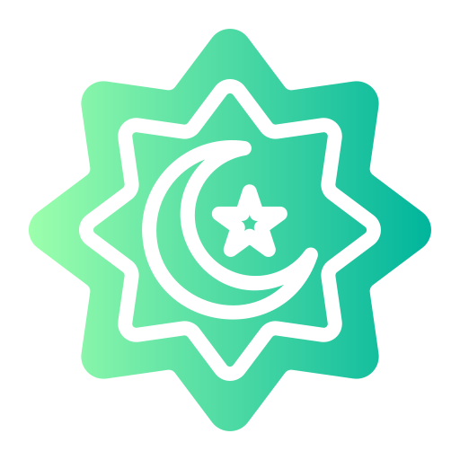 islamski Generic gradient fill ikona