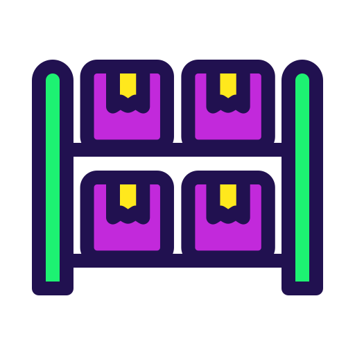 pudełko Generic color lineal-color ikona