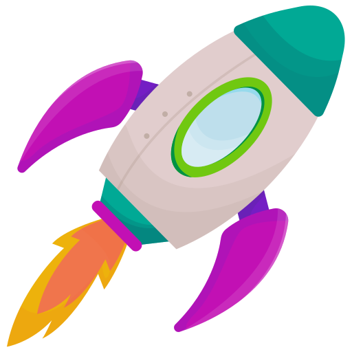Rocket ship Generic color fill icon