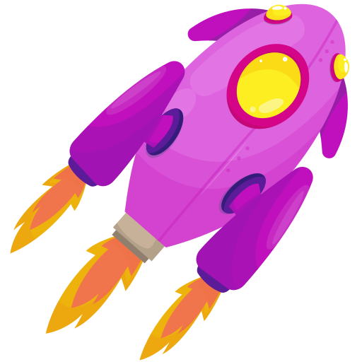 로켓 선 Generic color fill icon