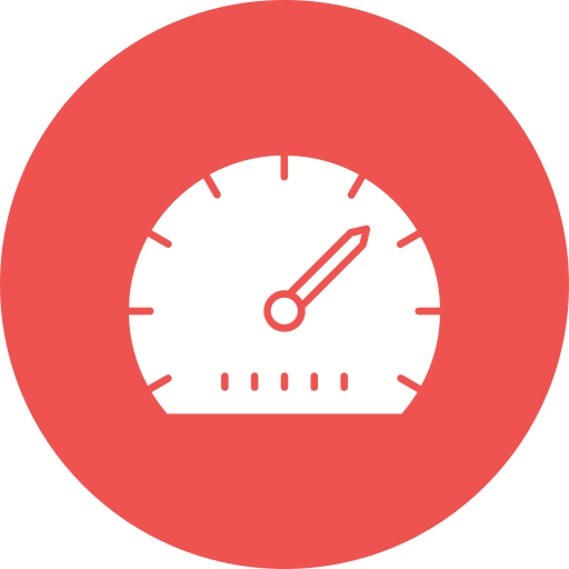 tachometer Generic color fill icon