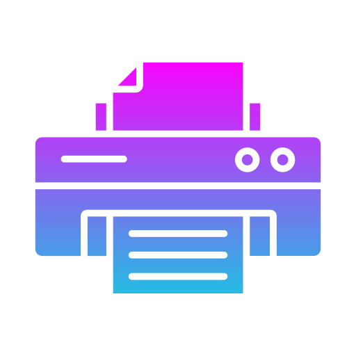 Printer Generic gradient fill icon