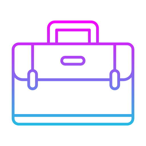 Briefcase Generic gradient outline icon