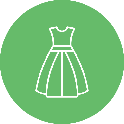 suknia ślubna Generic color fill ikona
