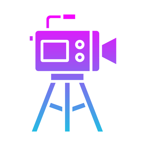 Video Camera Generic gradient fill icon