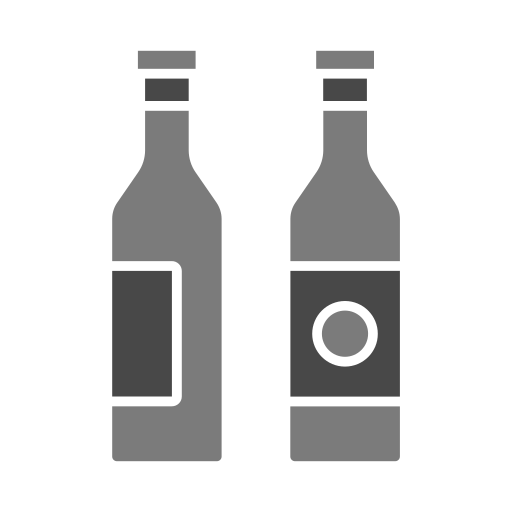 butelki wina Generic color fill ikona