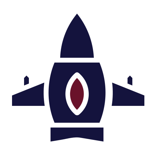 aviazione Generic color fill icona