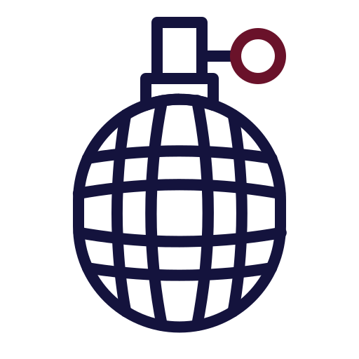 grenade Generic color outline Icône