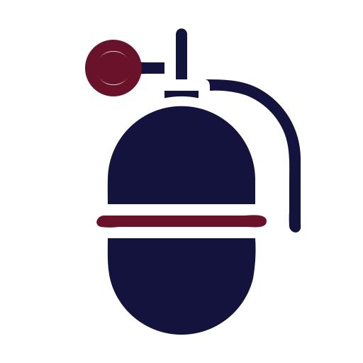 Hand grenade Generic color fill icon
