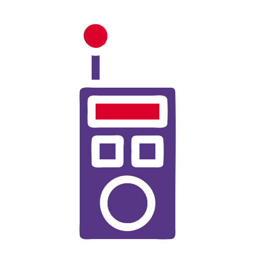 Walkie talkie Generic color fill icon