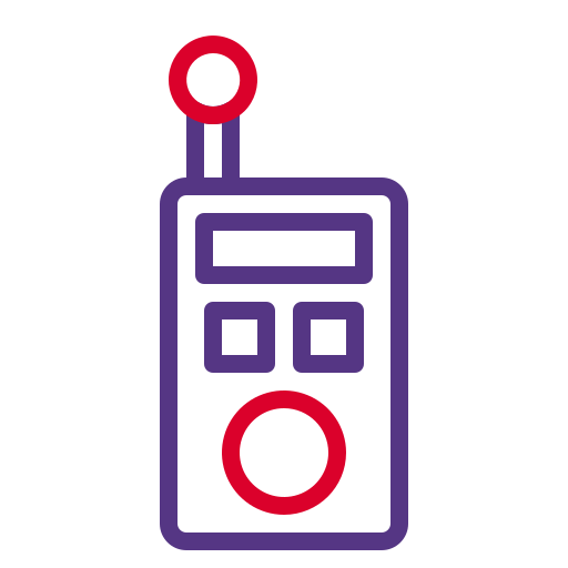 Walkie talkie Generic color outline icon