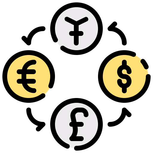 Обмен денег Generic color lineal-color иконка