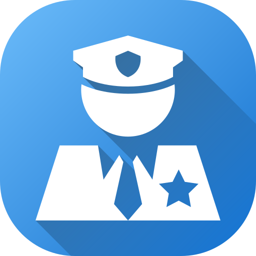 Police Generic gradient fill icon