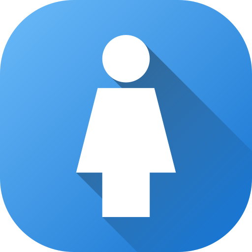 女性 Generic gradient fill icon