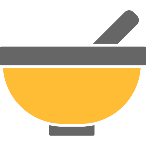 丼鉢 Generic color fill icon