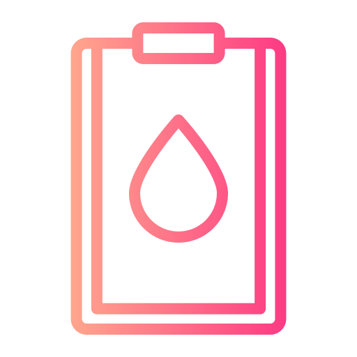 Medical Report Generic gradient outline icon