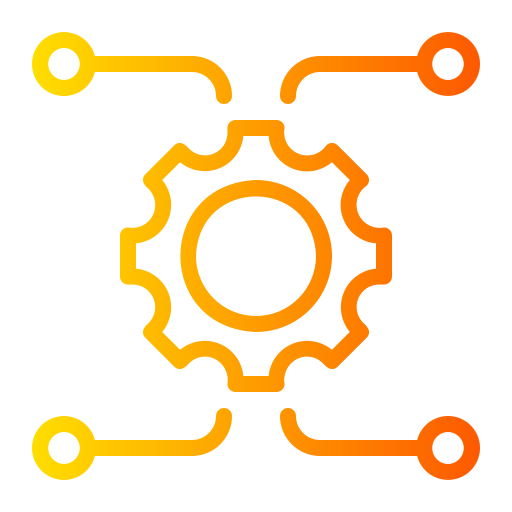 microservices Generic gradient outline icon