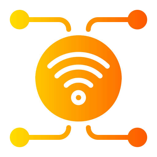 internet of things Generic gradient fill icon