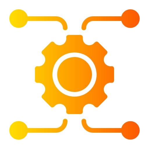 Microservices Generic gradient fill icon
