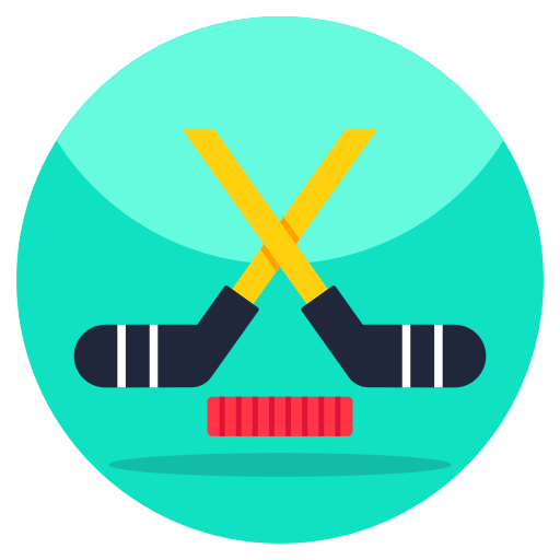 hockey Generic color fill icono