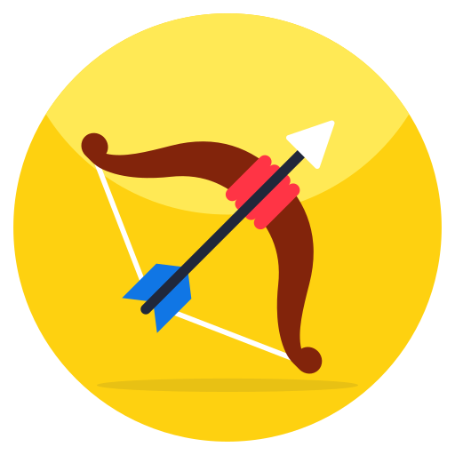 Archery Generic color fill icon