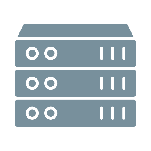 Server Generic color fill icon