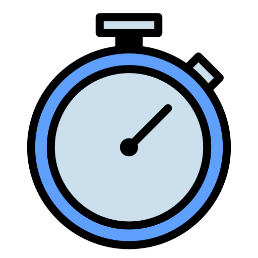chronomètre Generic color lineal-color Icône