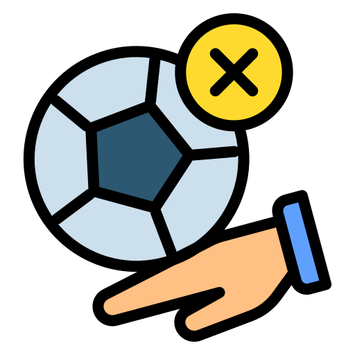 Soccer foul Generic color lineal-color icon