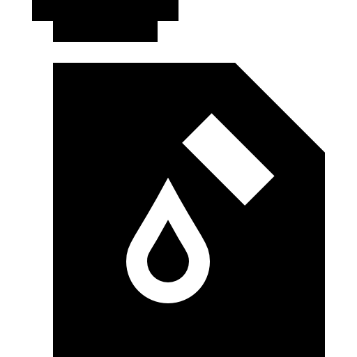 gas Basic Straight Filled icona