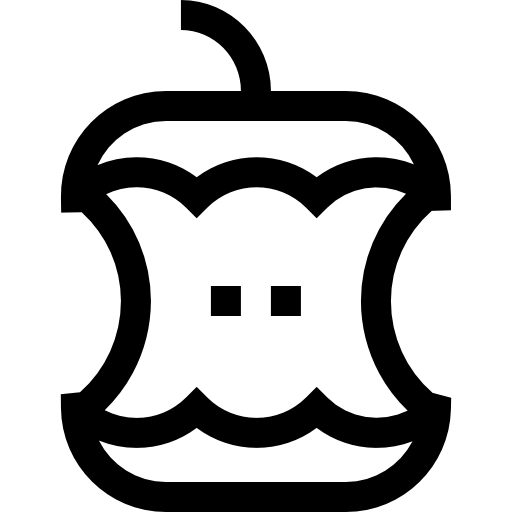 apfel Basic Straight Lineal icon
