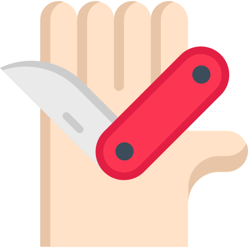 Swiss army knife Special Flat icon