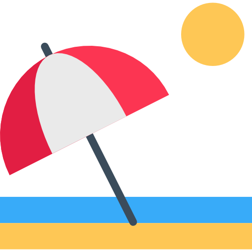 parasol słoneczny Special Flat ikona