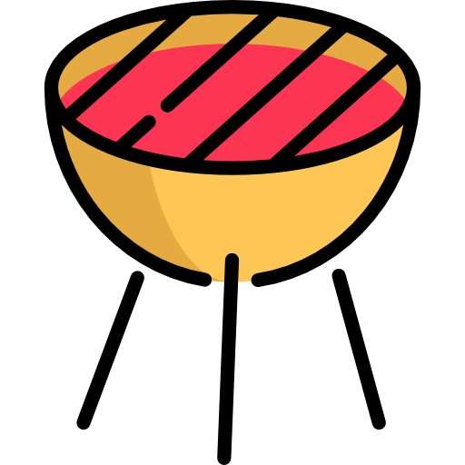 parrilla Special Lineal color icono