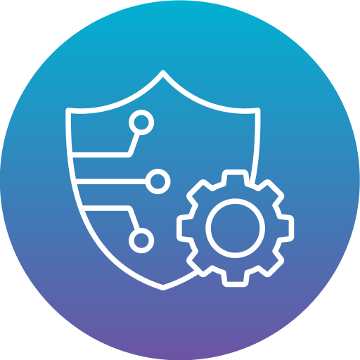 sicurezza Generic gradient fill icona