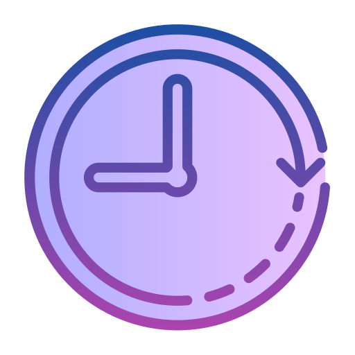 wanduhr Generic gradient lineal-color icon
