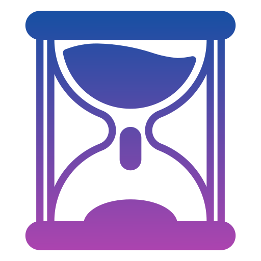 Hourglass start Generic gradient fill icon