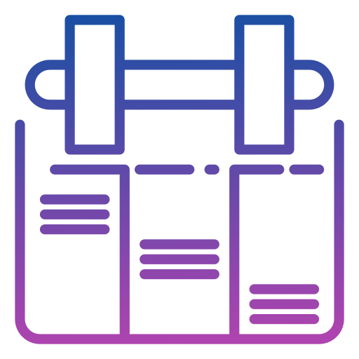 faire des exercices Generic gradient outline Icône