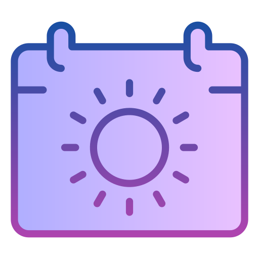 Sunny Generic gradient lineal-color icon