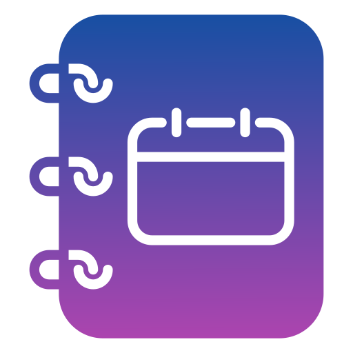 Yearbook Generic gradient fill icon