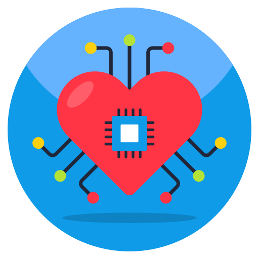 Artificial heart Generic color fill icon