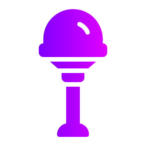 Street Lamp Generic gradient fill icon