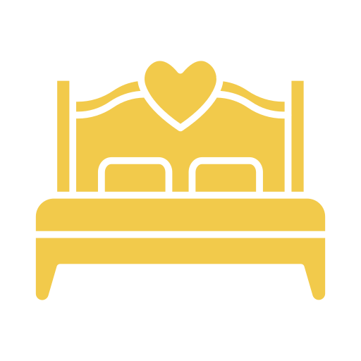 Двуспальная кровать Generic color fill иконка