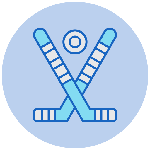 hockey sur glace Generic color lineal-color Icône