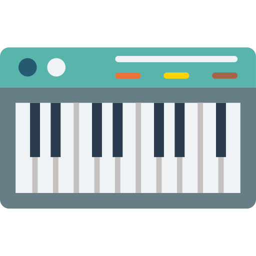 piano Generic color fill icoon