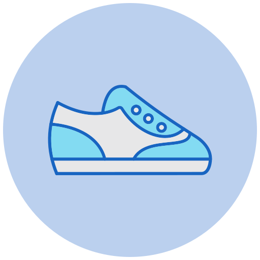 Footwear Generic color lineal-color icon
