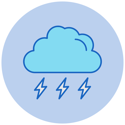 Storm Generic color lineal-color icon
